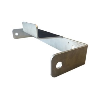 Ladderborgingspunt aluminium met lip (480 mm)