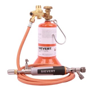 Sievert PRO 95 soldeerbranderset (inclusief 2 m gasslang)