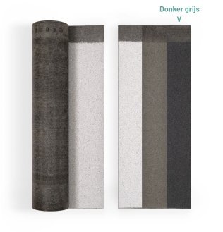 Derbicolor donker grijs toplaag (5 x 1,1m x 5,0 mm)