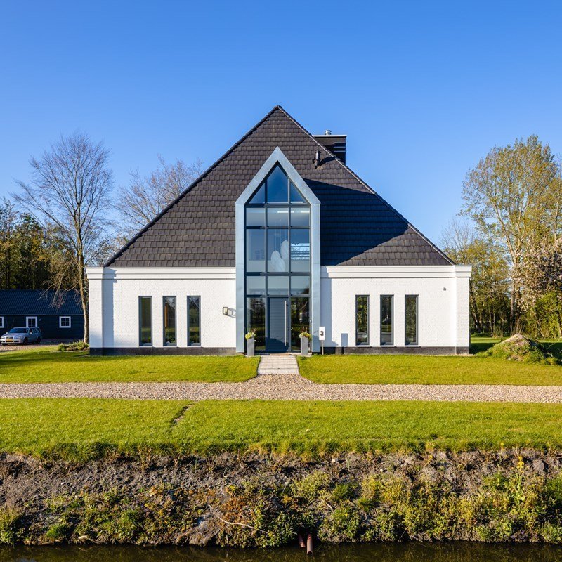 Project in beeld - Zinken voorgevel landhuis