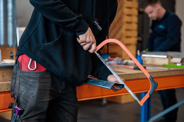 Cursus Zink - op maat zagen 2