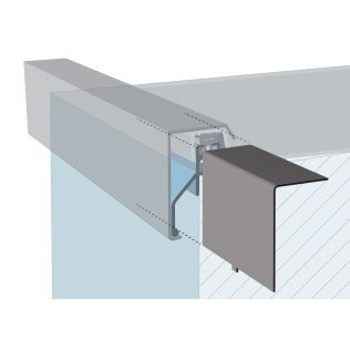 Roval daktrim bovenprofiel Duplotrim 60 mm (2,5 mtr)