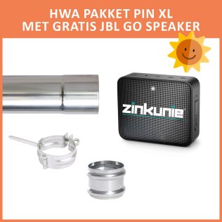 XL HWA PAKKET met pin & GRATIS JBL GO SPEAKER
