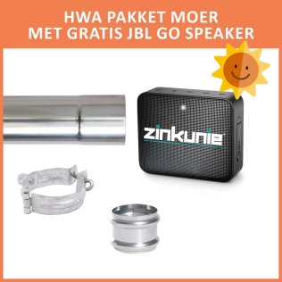 Standaard HWA PAKKET met moer & JBL GO SPEAKER