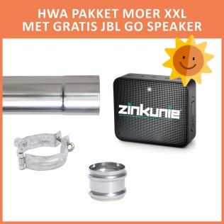 XXL HWA PAKKET met moer & GRATIS JBL GO SPEAKER