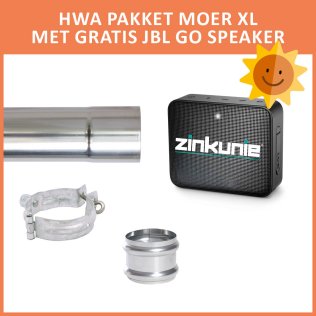 XL HWA PAKKET met moer GRATIS met JBL GO SPEAKER