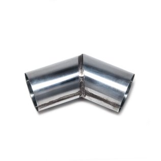 Zinken verstekbocht rond gesoldeerd (Ø60 mm)