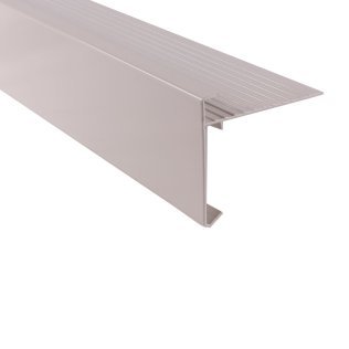 Roval aluminium daktrim standaard trim RAL 9001 60 x 64 mm (2,5 mtr)