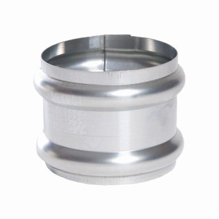Dubbele wrong zink (Ø80 mm) 