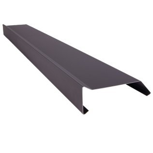 PREFORM Square deklijst D75 NedZink Noir (L= 3 mtr)