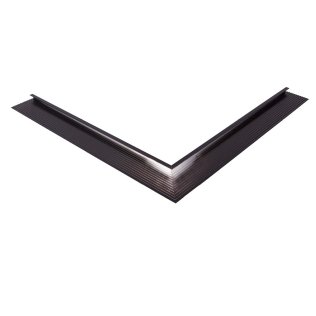 Roval binnenhoek standaard trim RAL 9005 45 x 45 mm (500 x 500 mm)